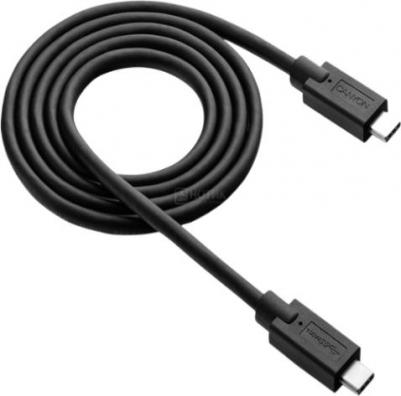 Кабель Type-C - Type-C PD 100W, 5А, 1.2 м, черный (CNS-USBC9B) – фото 3