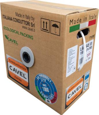 Интернет-кабель F/FTP CAT6a LAN 645 4х2х0,57 мм экранированный белый – фото 2