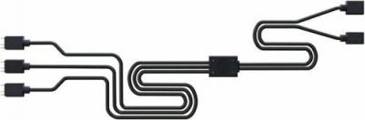 Кабель RGB-3xRGB, M-F 0,5м Black (MFX-AWHN-3NNN1-R1)