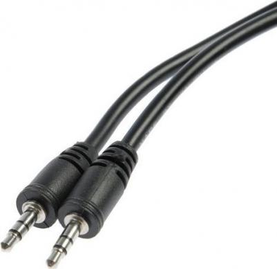 Кабель Jack 3,5 мм - Jack 3,5 мм, 1,5 м, для передачи аналогового аудиосигнала – фото 1