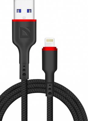 Кабель lightning - usb F156 Lightning 1 м черный – фото 2