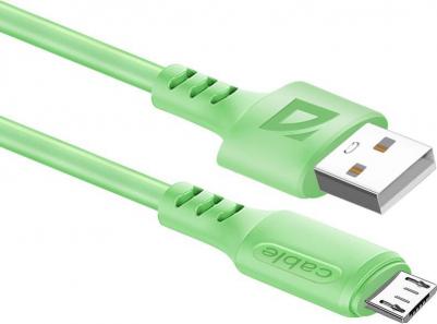 Кабель micro usb - usb F207 Micro 1 м зеленый – фото 2