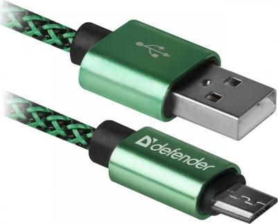 Кабель USB08-03T PRO USB (AM) - microUSB (B), 2.1A output, в оплетке, 1 м, черный – фото 7