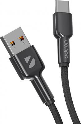 Кабель USB2.0 -Type C 1m черный (72507) Elite – фото 3