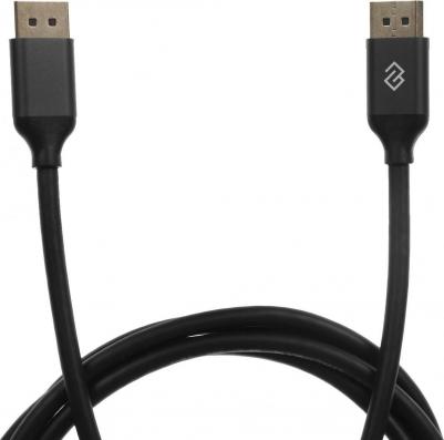 Кабель аудио-видео V1.4, DisplayPort (m) - DisplayPort (m), 2м, черный [d-dp-v1.4-2m]