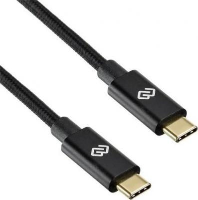 Кабель Power Delivery 100W USB Type-C (m) USB Type-C (m) 1.5м черный