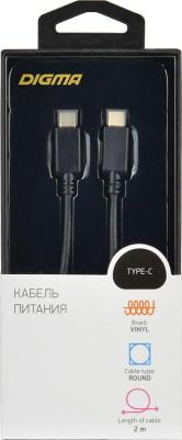 Кабель Power Delivery USB Type-C (m)-USB Type-C (m) 2м Black – фото 5
