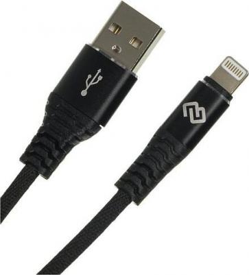 Кабель USB A(m)-Lightning (m) 3м black – фото 7