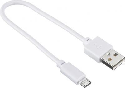 Кабель USB A (m) micro USB B (m) 0.15м белый – фото 4