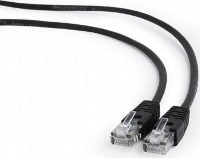 Патч-корд PP12-3M/BK литой, UTP, cat.5E, 3м, 4 пары, 26AWG, алюминий омедненный, 1 шт, черный – фото 14
