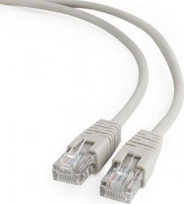 Патч-корд PP6-1M литой, FTP, cat.6, 1м, 4 пары, 24AWG, алюминий омедненный, 1 шт, серый – фото 2