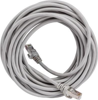 Патч-корд PP6-7.5M литой, FTP, cat.6, 7.5м, 4 пары, 24AWG, алюминий омедненный, 1 шт, серый – фото 7