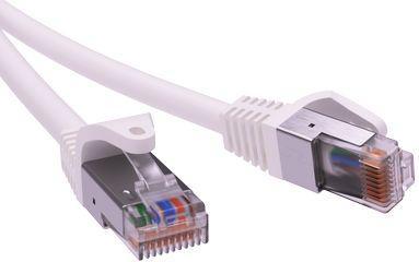 Патч-корд экранированный CAT5E F/UTP 4х2 LSZH белый 1.5м RN5EFU4515WH – фото 1
