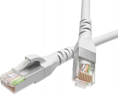 Патч-корд экранированный CAT5E F/UTP 4х2 LSZH белый 3м RN5EFU4530WH