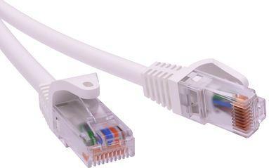 Патч-корд компьютерный U/UTP CAT5е 4х2х0,2 мм LSZH белый (2 м) – фото 1