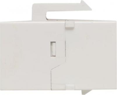 Адаптер проходной Keystone RJ45-RJ45 кат.5E неэкранир. TERACOM бел. TRC-INLC-KSTN-5EUTP-WH – фото 3