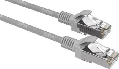 PC-0.5F-A Патч корд SIMPLE F/UTP экранированный 0,5 м, категория 5e, серый, цена за 1 шт – фото 2