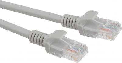PC-1.5F Патч корд F/UTP экранированный 1,5 м, категория 5e, серый Cu, цена за 1 шт