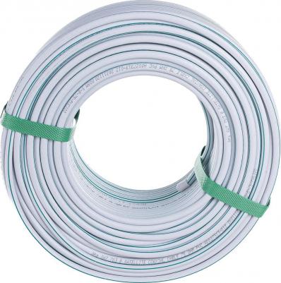 S-B-75-PVC100 Кабель коаксиальный SAT 703 B, 75 Ом, Cu/, PVC, цвет белый, бухта 100 м, цена за 1 шт – фото 2