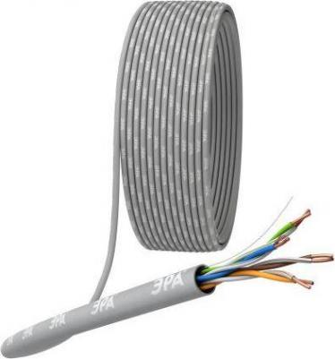 UL-4-PVC Кабель витая пара SIMPLE U/UTP 4x2x24AWG Cat5e CU PVC 305м, цена за 1 шт – фото 1