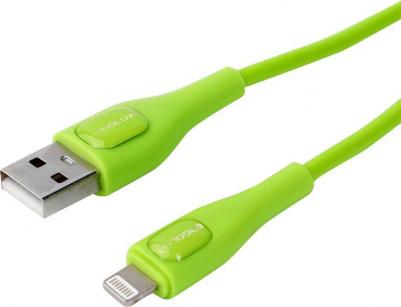 Аксессуар USB - Lightning 3А 1.2m Green ELX-CDC03-C05 – фото 1