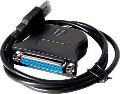 Адаптер USB 2.0 A - LPT F 80cm EUSBLPT80 – фото 1