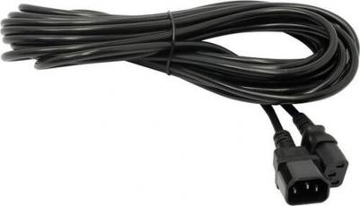 EP280634RUS Кабель монитор - компьютер Power EC-10P VDE-250V-3*1.0mm2, медь, черный, 10м – фото 3