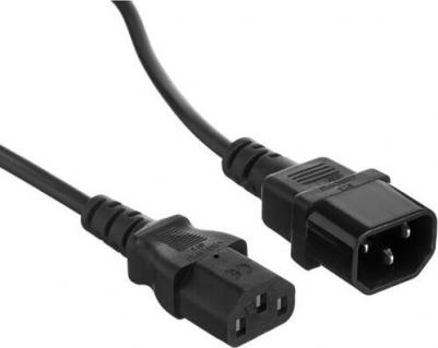 EP280634RUS Кабель монитор - компьютер Power EC-10P VDE-250V-3*1.0mm2, медь, черный, 10м