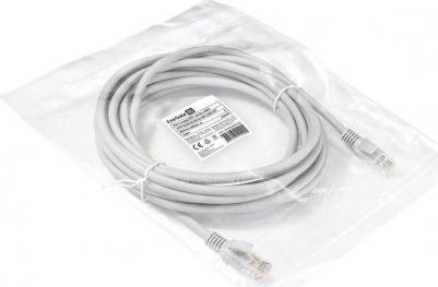 EX290421RUS Патч-корд LSZH UTP-RJ45-RJ45-5e-7M-LSZH-GY, UTP, cat.5e, 7м, серый – фото 2