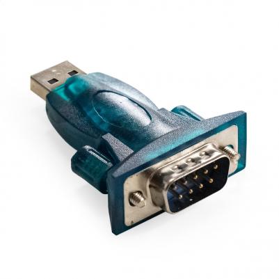 EX294753RUS Адаптер USB 2.0-RS232 EX-UAS Am DB9M, крепеж разъема - винты – фото 1