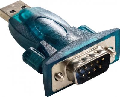 EX294753RUS Адаптер USB 2.0-RS232 EX-UAS Am DB9M, крепеж разъема - винты