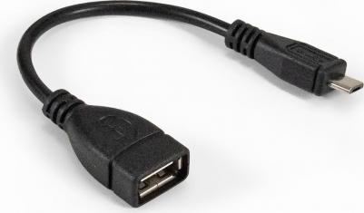 EX294760RUS Кабель OTG USB 2.0 EX-OTG-USB2-AFmicroBM5P-0.15 AF microBm 5P, 0,15м – фото 1