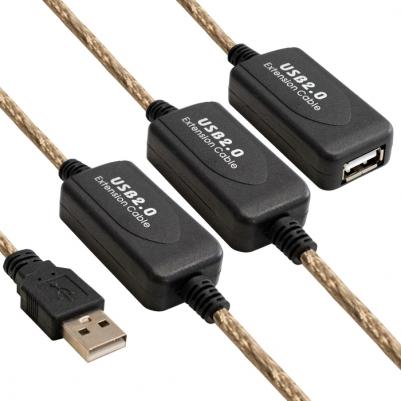 EX294769RUS Удлинитель активный USB2.0-repeater EX-UAE-AMAF-25.0 Am Af, 25м – фото 2