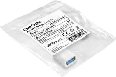 EX294777RUS Кабель OTG Type C-USB 2.0 EX-A-OTG-CMAF2 USB Type C USB 2.0 Af, 0,2м – фото 1