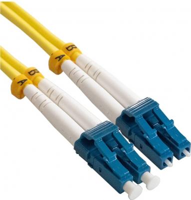 EX295131RUS Патч-корд волоконно-оптический FC-D-9-LC-LC-2M-LSZH Шнур ВО SM 9 125 OS2 G.652.D, LC UPC-LC UPC, Duplex, LSZH, 2м