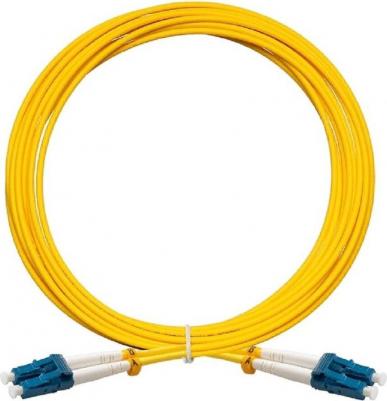 EX295143RUS Патч-корд волоконно-оптический FC-D-9-LC-LC-5M-LSZH Шнур ВО SM 9 125 OS2 G.652.D, LC UPC-LC UPC, Duplex, LSZH, 5м