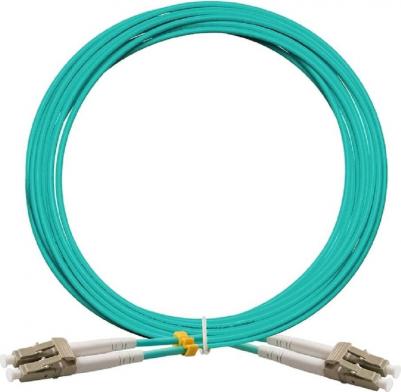 EX295146RUS Патч-корд волоконно-оптический FC-D-503-LC-LC-5M-LSZH Шнур ВО MM 50 125 OM3, LC UPC-LC UPC, Duplex, LSZH, 5м