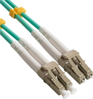 EX295146RUS Патч-корд волоконно-оптический FC-D-503-LC-LC-5M-LSZH Шнур ВО MM 50 125 OM3, LC UPC-LC UPC, Duplex, LSZH, 5м – фото 3