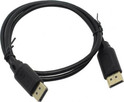 Кабель DisplayPort-DisplayPort поворотный v1.2 4K, экранированный, 1.8м, черный – фото 3