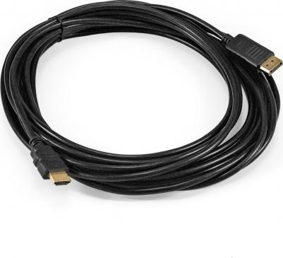 Кабель DisplayPort-HDMI, экранированный, 10 м, черный EX-CC-DP-HDMI-10.0 – фото 2