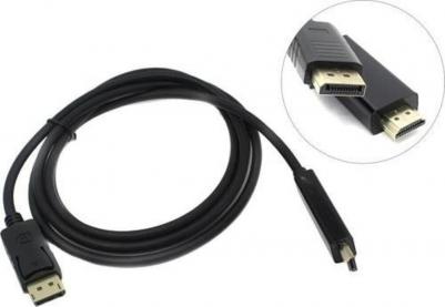 Кабель DisplayPort to HDMI (20M-19M) 3.0м, позол. конт, экран – фото 1