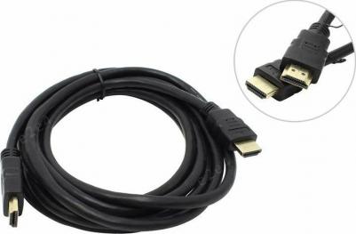 Кабель HDMI 3м EX194333RUS круглый черный – фото 3