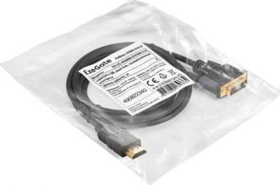 Кабель HDMI-DVI-D EX-CC-HDMIM-DVI2M-2.0M, dual link, 2м, позолоченные контакты) EX294673RUS – фото 2