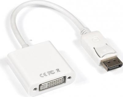 Кабель-переходник DisplayPort-DVI EX-DPM-DVIF-0.15 (20M/19F, 0,15м) – фото 1