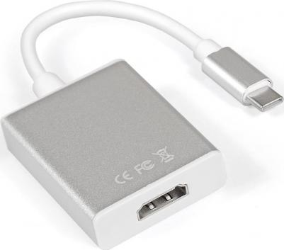 Кабель-переходник USB 3.1 (Type-C) (M) в HDMI (F) 0.15м