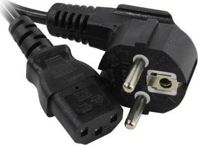 Кабель питания Power PC-3P VDE-250V-3*0.5mm2, медь, черный, 3м – фото 1