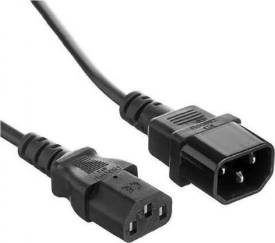 Кабель Power EC-0,5P C13-C14 0.5mm Black – фото 2