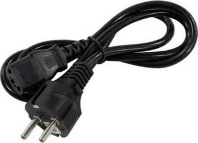 Кабель Power PC-1P Schuko-C13 1m Black – фото 2