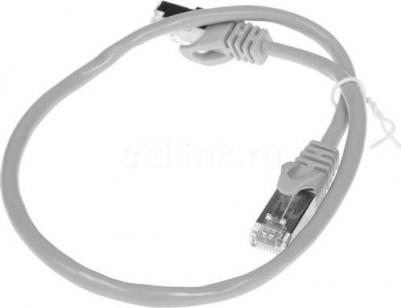 Кабель витая пара FTP-RJ45-RJ45-C5e-CU-0,5M-GY 5e 0,5 м – фото 1