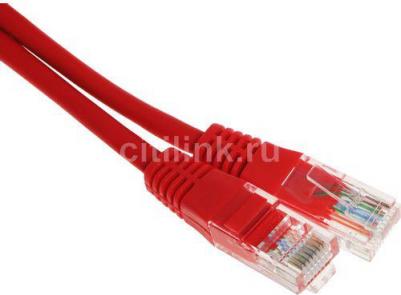 Кабель витая пара UTP-RJ45-RJ45-5e-0,5M-LSZH-RD 5e 0,5 м – фото 4